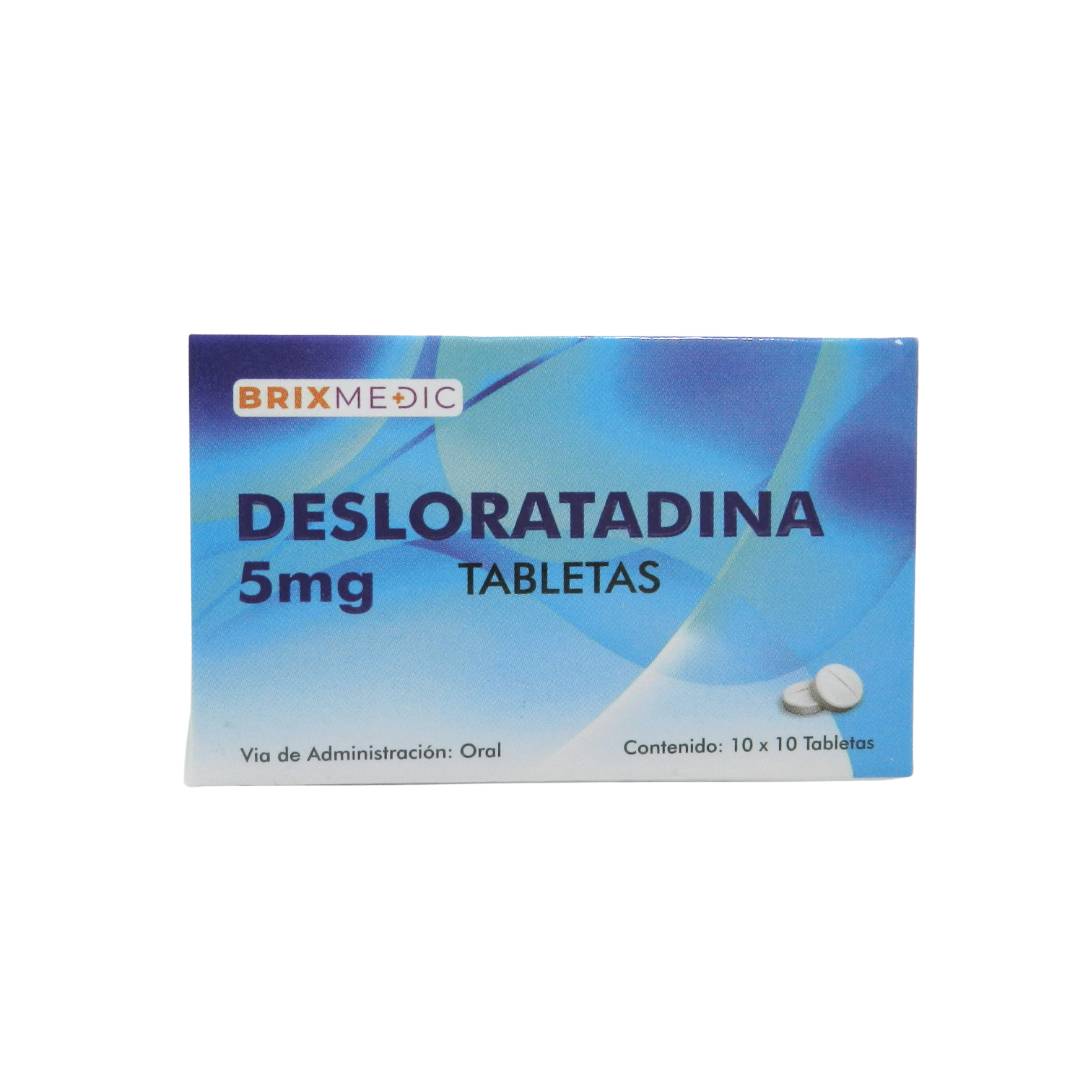 LORATADINA 10 MG TABLETAS USP | Brix Medic - Productos farmacéuticos