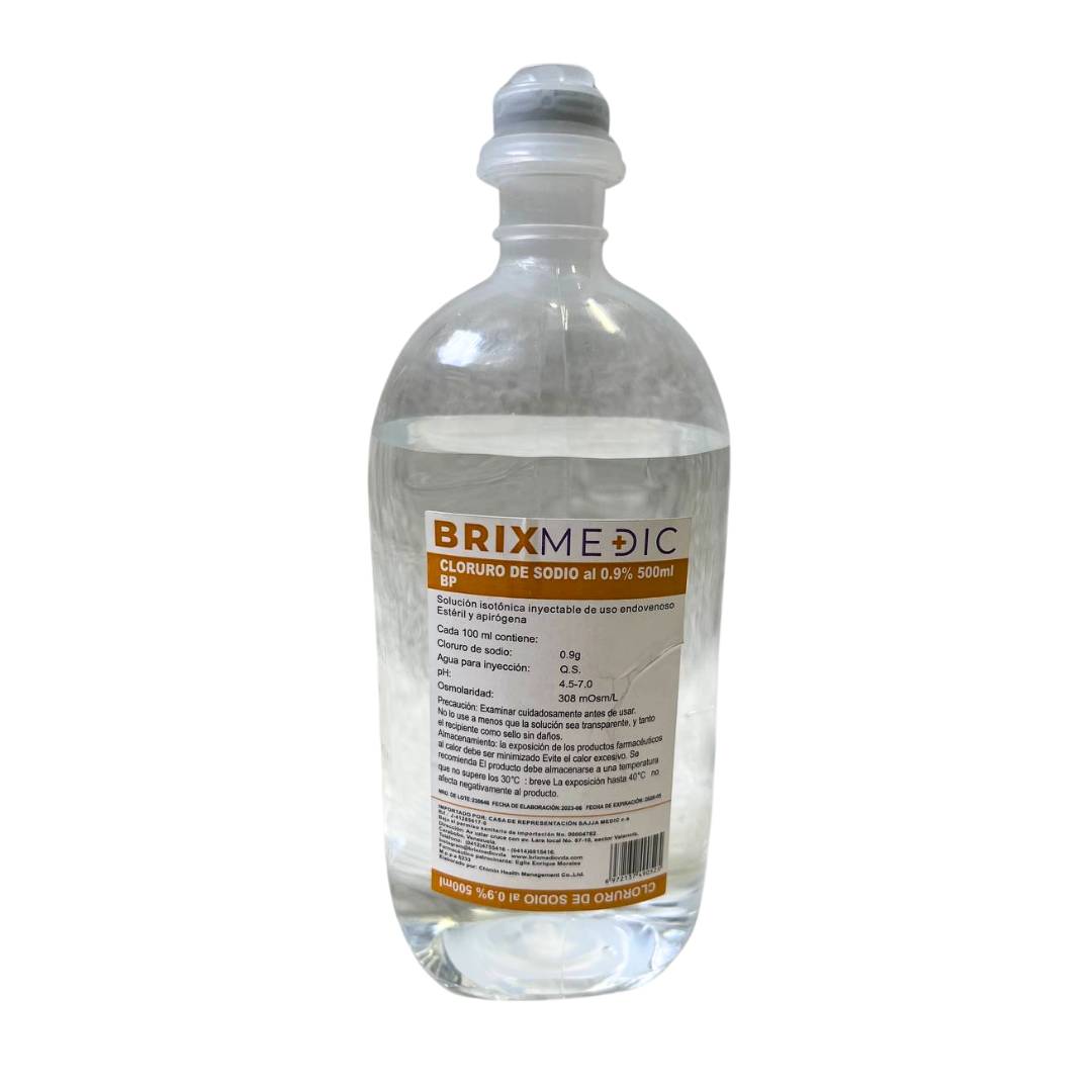 5 flaconi soluzione fisiologica NaCl 0,9% 500 ml sodiocloruro sodio cloruro